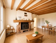 Maison avec vue panoramique et caves troglodytes à Luynes 37230