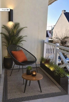 Appartement 3 pièces lumineux avec balcon – au calme, proche commerces