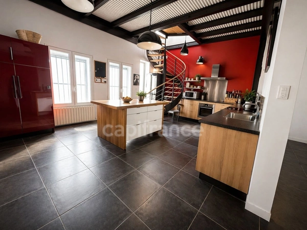 LOFT CONTEMPORAIN 202 m² – QUARTIER BERGÈRES | PORTES DE LA DÉFENSE