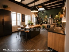 LOFT CONTEMPORAIN 202 m² – QUARTIER BERGÈRES | PORTES DE LA DÉFENSE - TERRASSE 25 m² – PARKING