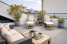 LOFT CONTEMPORAIN 202 m² – QUARTIER BERGÈRES | PORTES DE LA DÉFENSE - TERRASSE 25 m² – PARKING