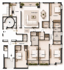 Paris 15th – Rare modular family apartment, triple exposure, very bright (150 m²)