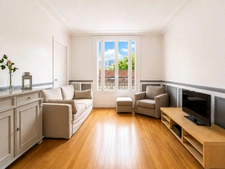 Paris 15 – Bright, dual-aspect 2-room apartment – Georges-Brassens Park