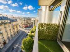 Paris 8th arrondissement – Rue de Courcelles – Parc Monceau | Studio with terrace and panoramic view