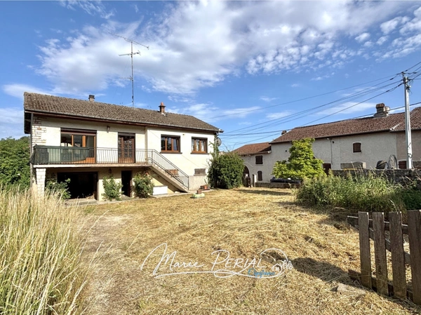 Maison individuelle à rénover de 98 m² avec sous-sol et grand terrain à Crépey (54170)
