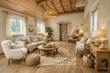 Maison familiale de 143 m² avec grand terrain clôturé de 3400 m² - Véranda - Dépendances - Fort potentiel