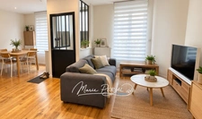 Maison de maître rénovée avec cour intérieure, 3 chambres et un bureau – 100,5 m² – Nancy, proche du Parc Sainte-Marie
