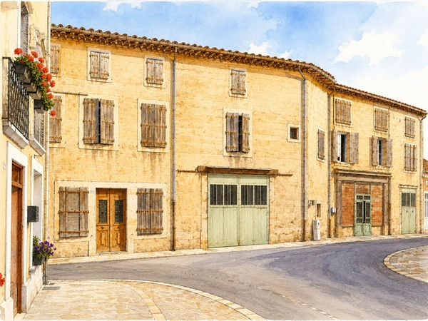 OLONZAC CENTRE – ANCIENNE ÉPICERIE DE GROS DU VILLAGE