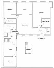 A quiet and bright dual-aspect flat in the Vendôme / Saint-Honoré area