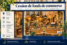 Fonds de commerce à vendre PARIS 11EME ARRONDISSEMENT (75) -  OBERKAMPF / PARMENTIER – BOUTIQUE 74 M² – VITRINE 5 M – 98 500 € HONORAIRES D’AGENCE INCLUS – CAUSE DE LA CESSION : RETRAITE