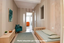 Large 2/3-room apartment for sale in Cabourg (14) - 54.21 m² - Top floor - 1 large garage - Sea view - €422,000 including agency fees
