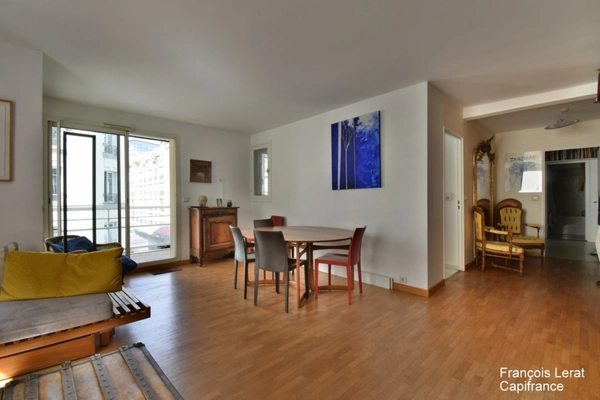 PARIS 15e - QUARTIER GRENELLE/DUPLEIX - 5 PIÈCES - 107,08 m² - 4 CHAMBRES - BALCONS - PARKING - PRIX DE VENTE 1 113 600 € HONORAIRES D’AGENCE INCLUS.