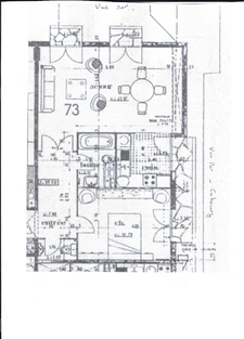 Large 2/3-room apartment for sale in Cabourg (14) - 54.21 m² - Top floor - 1 large garage - Sea view - €422,000 including agency fees