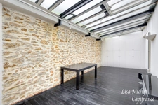 Ternes - Maillot, 3-room workshop-style apartment with terrace not overlooked