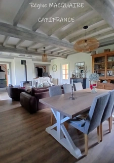 Elégante longère rénovée – 116 m² env– 3 chambres – Extérieurs raffinés -  Rareté & coup de cœur – Secteur Villers‑Bocage