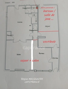 A Vendre -  Maison de bourg rénovée – 190 m² – 5 chambres – équipements modernes : une opportunité rare au centre bourg. MORTAIN (50)