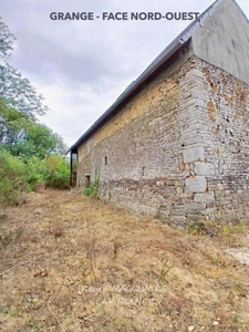 Bâtisse du XVIᵉ siècle à réhabiliter & Grange en cours de travaux – Ensemble foncier de 11 133 m² – Saint-Vigor-des-Monts (50420) 