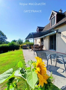 À vendre – Pavillon 6 pièces, 151 m², 4 chambres dont 1 au Rdc, terrain 2 500 m² – Luminosité, rénovation, confort à Vire Normandie (14).