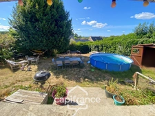 À VENDRE LOPERHET (29470) - MAISON INDIVIDUELLE TYPE F5 - 4 CHAMBRES - CENTRE-BOURG - TERRAIN 774 M²