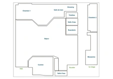 Paris 11th - Popincourt District - Private Impasse - Loft-style Apartment/House 98m2