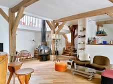Paris XIème - Quartier Popincourt - Impasse privée - Appartement/Maison esprit loft 98m2