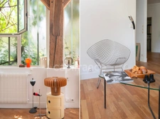 Paris XIème - Quartier Popincourt - Impasse privée - Appartement/Maison esprit loft 98m2