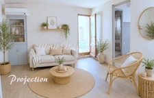 Maison de village à vendre avec cour, balcon et grenier  : un potentiel exceptionnel à Sorgues (84)