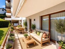 EXCLUSIVITÉ – T3 REZ-DE-JARDIN LUMINEUX AVEC DOUBLE TERRASSE, GARAGE ÉLECTRIFIÉ & VUE DÉGAGÉE – BASSENS