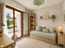 EXCLUSIVITÉ – T3 REZ-DE-JARDIN LUMINEUX AVEC DOUBLE TERRASSE, GARAGE ÉLECTRIFIÉ & VUE DÉGAGÉE – BASSENS