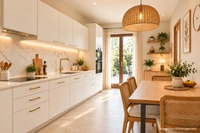 LESPINASSE – MAISON INDIVIDUELLE DE PLAIN-PIED 107 M² – 3 CHAMBRES – TERRAIN 740 M² – GRAND GARAGE