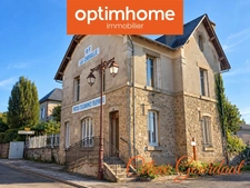Maison de village de 123 m² avec local commercial et beau potentiel à La Croisille-sur-Briance