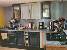 Maison 8 pces, 150 m², granges et jardin