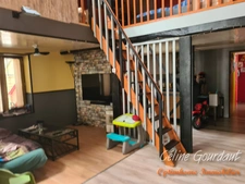 Maison 8 pces, 150 m², granges et jardin