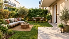 Pontault-Combault-Appartement 2 pièces-Très bon état- Résidence de 2017-Jardin-terrasse-Parking-lumineux-Bien agencé
