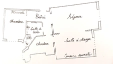 75019-A vendre superbe appartement 4 pièces-2 chambres-Vue sur le Parc des Buttes-Chaumont-6ème étage-ascenseur