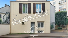 Montreuil-A vendre maison loft sur 2 niveaux + espace mezzanine-28m2 habitables-38 m2 au sol-Proche Mairie- Cave