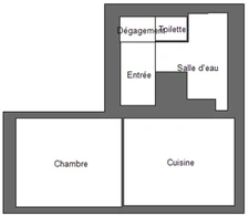 Maisons-Alfort-A VENDRE 2 PIECES 28,64m2- Lumineux-Traversant-Proche transports- Commerces, marché