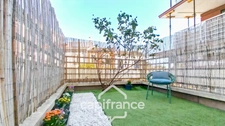 Bas de Montreuil-5mn métro Croix de chavaux L9-A vendre appartement 2 p-1er étage-JARDIN-TERRASSE-Immeuble 2015