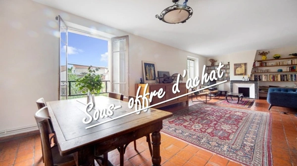 A 3 mn à pied du métro Mairie de Montreuil (L9)-A vendre Charmante maison avec jardin, terrasse - 6 chambres - cave 