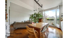 75019-A vendre superbe appartement 4 pièces-2 chambres-Vue sur le Parc des Buttes-Chaumont-6ème étage-ascenseur