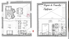 75019-A vendre Duplex 52,50 m2-dernier étage-Quartier Mouzaia-2 chambres proche L7bis et L11 et Parcs