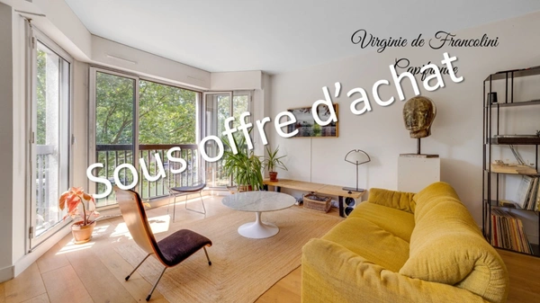 75010-A vendre appartement 4p-89m2-Traversant-Vue Panoramique sur le canal Saint-Martin-Ascenseur-Cave-Parking