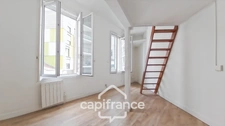 Montreuil-A vendre maison loft sur 2 niveaux + espace mezzanine-28m2 habitables-38 m2 au sol-Proche Mairie- Cave