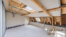 75019-A vendre Duplex 29,40m2-dernier étage-Quartier Mouzaia-1 chambres proche L7bis et L11 et Parcs