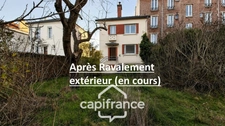 Quartier Planètes-A vendre charmante maison individuelle 78m2+sous-sol 43m2+combles aménageables-jardin-calme
