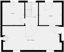A 3 mn à pied du métro Mairie de Montreuil (L9)-A vendre Charmante maison avec jardin, terrasse - 6 chambres - cave 
