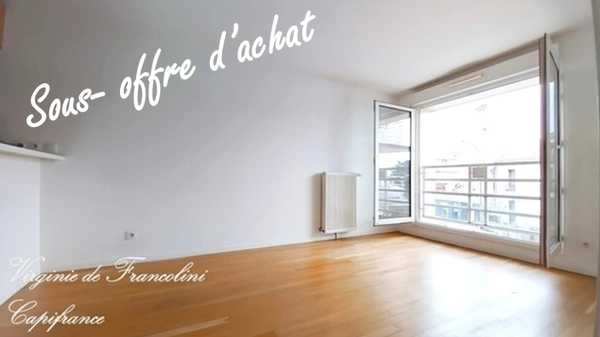Bas de Montreuil-5mn métro Croix de chavaux L9-A vendre appartement 2 p-2ème étage-calme-Lumineux-Immeuble 2015