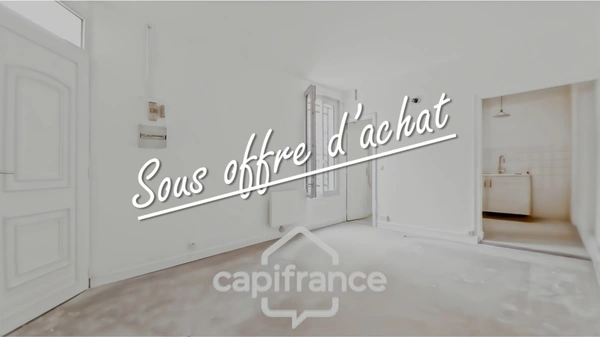 Montreuil, limite Vincennes-Studio 22,90 m2-8mn à pied RER A Vincennes,8 mn métro L9, 10 mn L1-Calme-Pas de vis à vis