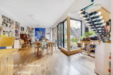 Montreuil-A vendre maison 130m2-terrasse-4 chambres-bureau indépendant-10mn à pied métro L9 et Mairie de Montreuil