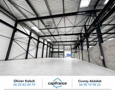 LOCAL INDUSTRIEL NEUF 1 058 M² À VENDRE – PONT ROULANT 12,5 T – HSP 12 M – SAVOIE- SAINTE HELENE SUR ISERE (73)